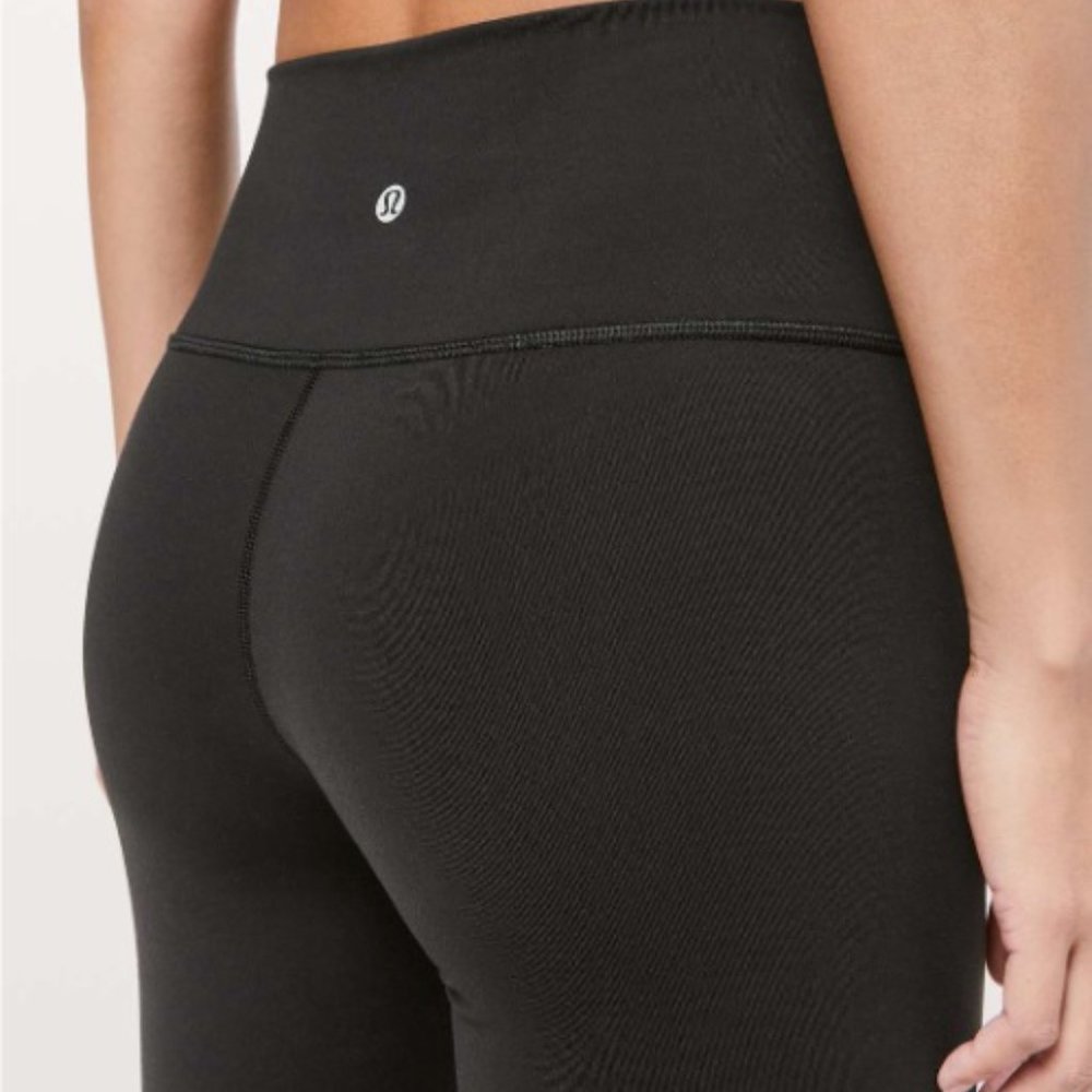 Lululemon Wunder Under High-Rise (9 inches) Tight *Full-On Luon 28" Black size 4 - Picture 3 of 11